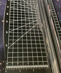 Firbon A4 Paper Cutter 12 Inch Titanium Paper Trimmer Scrapbooking Tool with Automatic Security Safeguard and Side Ruler for Craft Paper, Coupon, Label and Cardstock (Black) 1-black 46 71 Rb9T pRL