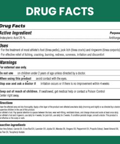 Toenail Fungus Treatment Extra Strength with 25% Undecylenic Acid - Fungal Nail Treatment for Toe Nail & Fingernails - Antifungal Nail Repair Solution for Discoloured & Ingrown Nails – Made in USA 0.5 Fl Oz (Pack of 1) 42 71 T6e4Z2EL 3