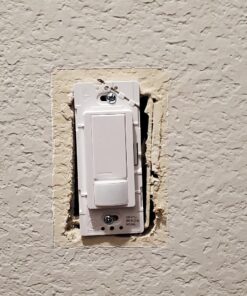 Lutron Maestro Motion Sensor Switch | 2 Amp, Single Pole | MS-OPS2H-2-WH | White (2-Pack) 2 Pack 40 71 TB9Xu8NL