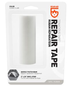 Alternative view of GEAR AID Tenacious Tape 3”x20” Fabric and Vinyl Gear Repair Tape, Quickly Fix Holes and Rips in Puffy Jackets, Rain and Snow Gear, Tents, Sleeping Bag and More, Clear, 1 Pack