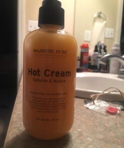 MAJESTIC PURE Hot Cream | Skin Tightening Sweat Cream, Cellulite Cream for Thighs and Butt | Moisturizing Cream for Women & Men | 9 Oz 33 71 UMcuzPQL 3
