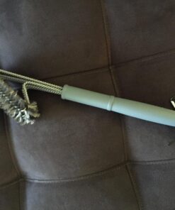 BEST BBQ Grill Brush Stainless Steel 18" Barbecue Cleaning Brush w/Wire Bristles & Soft Comfortable Handle - Perfect Cleaner & Scraper for Grill Cooking Grates 46 71 UPmmt4OL