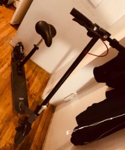 Hiboy S2/S2R Plus Electric Scooter, 8.5"/9" Tires, Up to 17/22 Miles Range, 350W Motor & 19 MPH Portable Folding Commuting Electric Scooter for Adults with Double Braking System and App S2 With Seat 53 71 VAOAgU3L 1