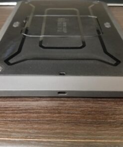 SUPCASE Unicorn Beetle Pro Series Case Designed for iPad 9.7 2018/2017, with Built-in Screen Protector & Dual Layer Full Body Rugged Protective Case for iPad 9.7 5th / 6th Generation(Black) Black 37 71 VsFKxWYL