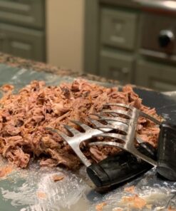 Cave Tools Metal Meat Claws for Shredding Pulled Pork, Chicken, Turkey, and Beef- Handling & Carving Food - Barbecue Grill Accessories for Smoker, or Slow Cooker - Knuckle Grip 34 71 W0rYeTfL 2