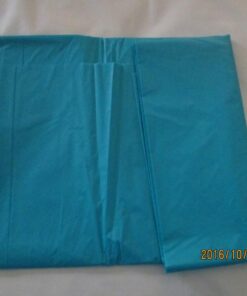 Unique Rectangular Plastic Table Cover, 54" x 108", Caribbean Teal 54" x 108" 12 71 WFLjpusL