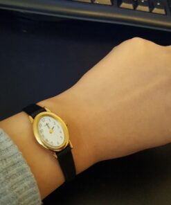 Timex Women's T21912 Cavatina Black/Gold-Tone 53 71 WhKbXucL