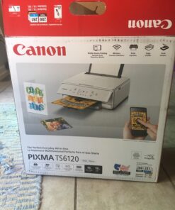 Canon Office Products 2229C022 TS6120 Wireless All-In-One Printer with Scanner and Copier: Mobile and Tablet Printing, with Airprint(TM) and Google Cloud Print compatible, White 7 71 WwBhmKhL