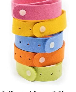 RiptGear Mosquito Bracelets - 15 Pack of Mosquito Bracelets for Kids and Adults, Insect Bracelet, Citronella Wristband - DEET Free Mosquito Wristbands, Camping Accessories 23 71 XLAjVDlS