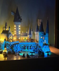 LEGO Harry Potter Hogwarts Castle 71043 Building Set - Model Kit with Minifigures, Featuring Wand, Boats, and Spider Figure, Gryffindor and Hufflepuff Accessories, Collectible for Adults and Teens Standard 86 71 YuiKwDEL 1