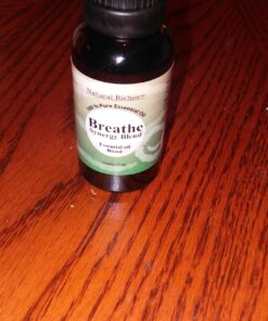Natural Riches Breathe Essential Oil Blend Breathe Easy with Peppermint Eucalyptus Tea Tree Lemon Cardamom Pine Needle Essential Oils - 30 ml 1 Fl Oz (Pack of 1) 33 71 ZBXGYpoL