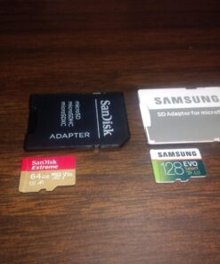 SAMSUNG (MB-ME128GA/AM) 128GB 100MB/s (U3) MicroSDXC EVO Select Memory Card with Full-Size Adapter 1 Count (Pack of 1) Card and Adapter Only 35 71 ZgT1VsnL