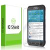 IQShield Screen Protector Compatible with Samsung Galaxy S6 Active LiquidSkin Anti-Bubble Clear TPU Film 76 71 agmA3ntL