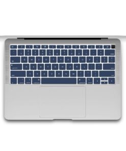 GMYLE MacBook Air 13 Inch Case 2020 2019 2018 A2337 M1 A2179 A1932 with Touch ID Retina Display, Plastic Hard Shell, Keyboard Cover, Privacy Webcam Cover Slide, Screen Protector Set, Navy Blue 13 71 cW6rBgL