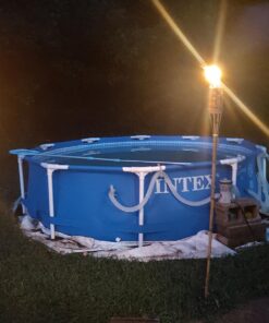 INTEX 28201EH 10ft x 30in Metal Frame Pool with Cartridge Filter Pump for Above-Ground Pool 38 71 cawXvgGL