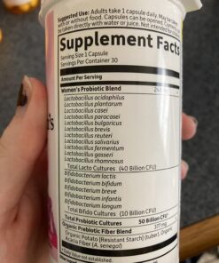 Garden of Life, Dr. Formulated Women's Probiotics Once Daily, 16 Strains, 50 Billion, 30 Capsules 25 71 cnpT2wyL