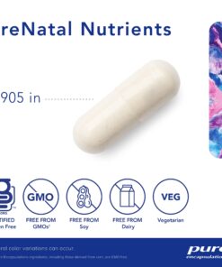 Pure Encapsulations PreNatal Nutrients | Multivitamin Supplement to Support Pregnancy, Lactation, and Maternal/Fetal Well-Being* | 120 Capsules 120 Count (Pack of 1) Standard Packaging 11 71 dqbiR3DL