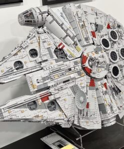 LEGO Star Wars Ultimate Millennium Falcon 75192 - Expert Building Set and Starship Model Kit, Movie Collectible, Featuring Classic Figures and Han Solo's Iconic Ship, Best Gift for Adults 65 71 duBwHulL