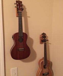 Ukulele Hanger Wooden Wall Mount Made in the USA or Mandolin Hanger - Cherry Hardwood - by String Swing CC01UK-C Single Unit 29 71 eBSyMjaL