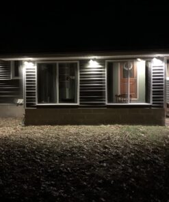 ZUCKEO Low Voltage Landscape Lights LED Landscape Lighting, 5W 12V Garden Pathway Lights Waterproof Warm White Walls Trees Flags Outdoor Landscape Spotlights with Stakes (8 Pack) 76 71 echoccrL