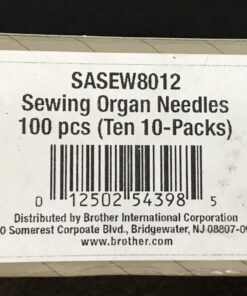50 Pieces HOME SEWING MACHINE NEEDLES ASSORTMENT (ORGAN 15X1 SIZE#9,11,14, 16, 18) 10pcs per size Regular 36 71 f98VALpL