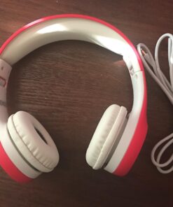 NENOS Children Kids Children's Volume Limited Headphones for Kids Foldable (Pink) Pink 24 71 fCgmJUDL