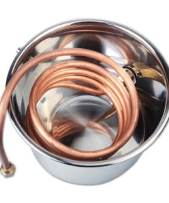 OLizee™ 5 Gallon 18L Water Distiller Wine Alcohol Distiller Stainless Boiler Wine Making Equipment Kit 10 71 gRYzFfQL