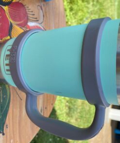 F-32 Handle - 19 COLORS - 20oz Size - Compatible with 20 Oz YETI Tumbler Travel Mug - BPA FREE (20OZ, ZEN GRAY, 1 Count (Pack of 1)) 20ozZen Gray 20.0 ounces 30 71 gb3cKaAL