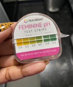 NutraBlast Feminine pH Test Strips 3.0-5.5 | Monitor Intimate Health | Easy to Use & Accurate Women’s Acidity & Alkalinity Balance pH Level Tester Kit (100 Tests Roll) 29 71 h5cRRNCL 2