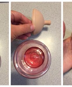 mimijumi Baby Bottle (2 pcs.) Very Hungry 8 oz Bottle with Slow Flow, Lighter Nipple - Medical Grade Silicone Anti-Colic Baby Bottles for Breastfed Babies - Newborns 0-6 Months 8oz (Slow Flow) 73 71 i698m6ZL