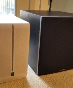 Polk Audio PSW505 12" Powered Subwoofer - Deep Bass Impact & Distortion-Free Sound, Up to 460 Watts, Easy Integration with Home Theater Systems, BLACK 51 71 ikXtyLL 1