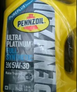 Pennzoil Ultra Platinum Full Synthetic 5W-30 Motor Oil (5-Quart, Single Pack) 5 Quart 28 71 jFq0k05L