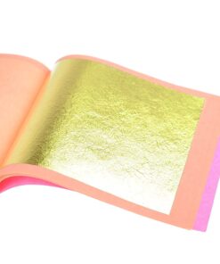 Barnabas Blattgold: Edible Genuine Gold Leaf Sheets - 10 Sheets (Loose Leaf), 3 1/8 inches Booklet, Professional Quality 10 Sheets (Pack of 1) 25 71 jUzT9aL