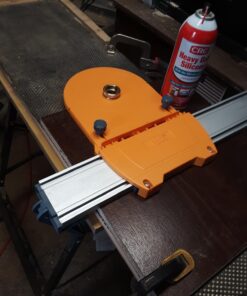 Bora Router Dado Jig, the Woodworking Router Guide That Allows For Precise, Straight Dados, Rabbets, and Mortises | 542005, orange 33 71 jko1BlBL