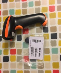 Tera Barcode Scanner Wireless 1D Laser Cordless Barcode Reader with Battery Level Indicator, Versatile 2 in 1 2.4Ghz Wireless and USB 2.0 Wired 1D Orange 32 71 joJlwPVL