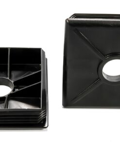 Camco 4-Inch RV Bumper Caps | Easy Removal | Durable Construction | Black, 2-pack (40303) Standard Cap - 2 Pack 13 71 jzm4oIgL