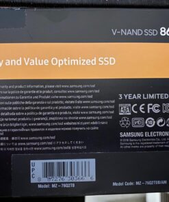 Samsung 860 QVO 2TB 2.5 Inch SATA III Internal SSD (MZ-76Q2T0B/AM), Gray Single 34 71 kPNg dNL