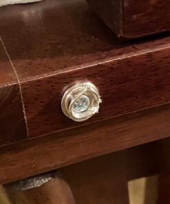 Storkcraft Premium Hoop Glider and Ottoman (Espresso, Beige) – Padded Cushions with Storage Pocket, Smooth Rocking Motion, Easy to Assemble, Solid Hardwood Base Espresso W/ Beige Micro 43 71 lXSiLNL