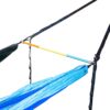 ENO Fuse Tandem Hammock System Colour Retro Tri Lightwieght Fuse Spreader Bars, Two Hammocks Side by Side Dac Grren Anodised Aluminium Alloy Eliminates Enviro Damage Weight 277 g 10 71 lfSqmsjL
