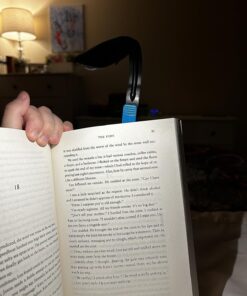 Energizer Clip on Book Light for Reading in Bed, LED Reading Light for Books and Kindles, 25 Hour Run Time, Kindle & Book Reading Lamp (Batteries Included), Black Portable Black (Battery-Powered) 40 71 m6HwjvcL 1