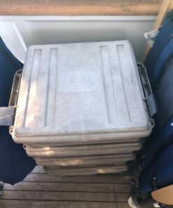 MTM ACR8-72 Ammo Crate Utility Box | Ammo, Survival or Hunting Gear Storage | O-Ring Seal for Water Resistant Dry Storage | Double Padlock tapped for Security | Carries 85lbs of Gear | Dark Earth 49 71 mFqt0u1L