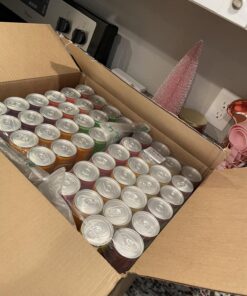 IZZE Sparkling Juice, 4 Flavor, Variety Pack, 8.4 Fl Oz Can (Pack of 24) Blackberry, Clementine, Apple, Grapefruit Classic Variety Pack 8.4 Fl Oz (Pack of 24) 28 71 mbprOB1L