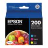 EPSON 200 DURABrite Ultra Ink Standard Capacity Color Combo Pack (T200520-S) Works with WorkForce WF-2520, WF-2530, WF-2540, Expression XP-200, XP-300, XP-310, XP-400, XP-410 Standard Packaging 4 71 mfT73wvL
