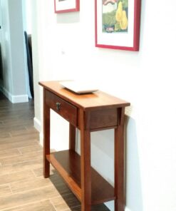 Leick Home Favorite Finds Mission, 10 in x 30 in x 28 in, Russet/Blackened Console Table 38 71 n9qS9xUL