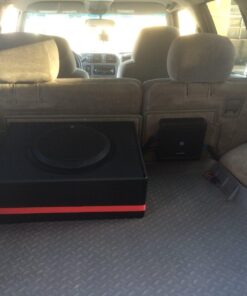 Rockford Fosgate Punch P300-12 Single 12" 300-Watt Amplified Subwoofer in Enclosure - Black 12 Inches Standard Packaging 40 71 oWXSP6RL