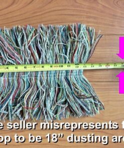 Sladust All Wool Dry Mop - Big Wooly with Wooden Handle - Made in The USA 20 71 onZNl1yL