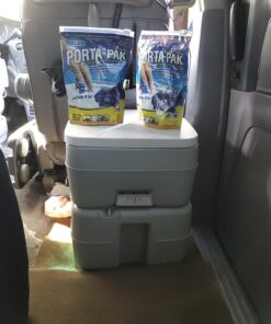 Porta-Pak Holding Tank Deodorizer Drop-Ins by Walex, Controls Unpleasant Odors Even at Extreme Temperatures, Commercial Strength, Fresh Fragrance, Made In The USA, 10 Treatments 33 71 p5PE AkL