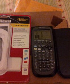 Texas Instruments TI-89 Titanium Graphing Calculator (packaging may differ) 16 71 qBRZq3sL