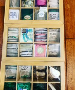 Oceanstar - TB1323 Oceanstar Bamboo Tea Box, 12 Inch, Natural 46 71 qKXjn2KL