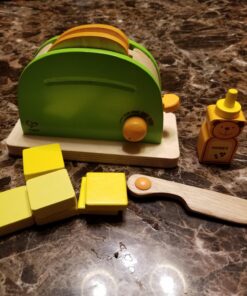 Hape Pop Up Toaster Wooden Play Kitchen Set with Accessories 22 71 rQOsonHL